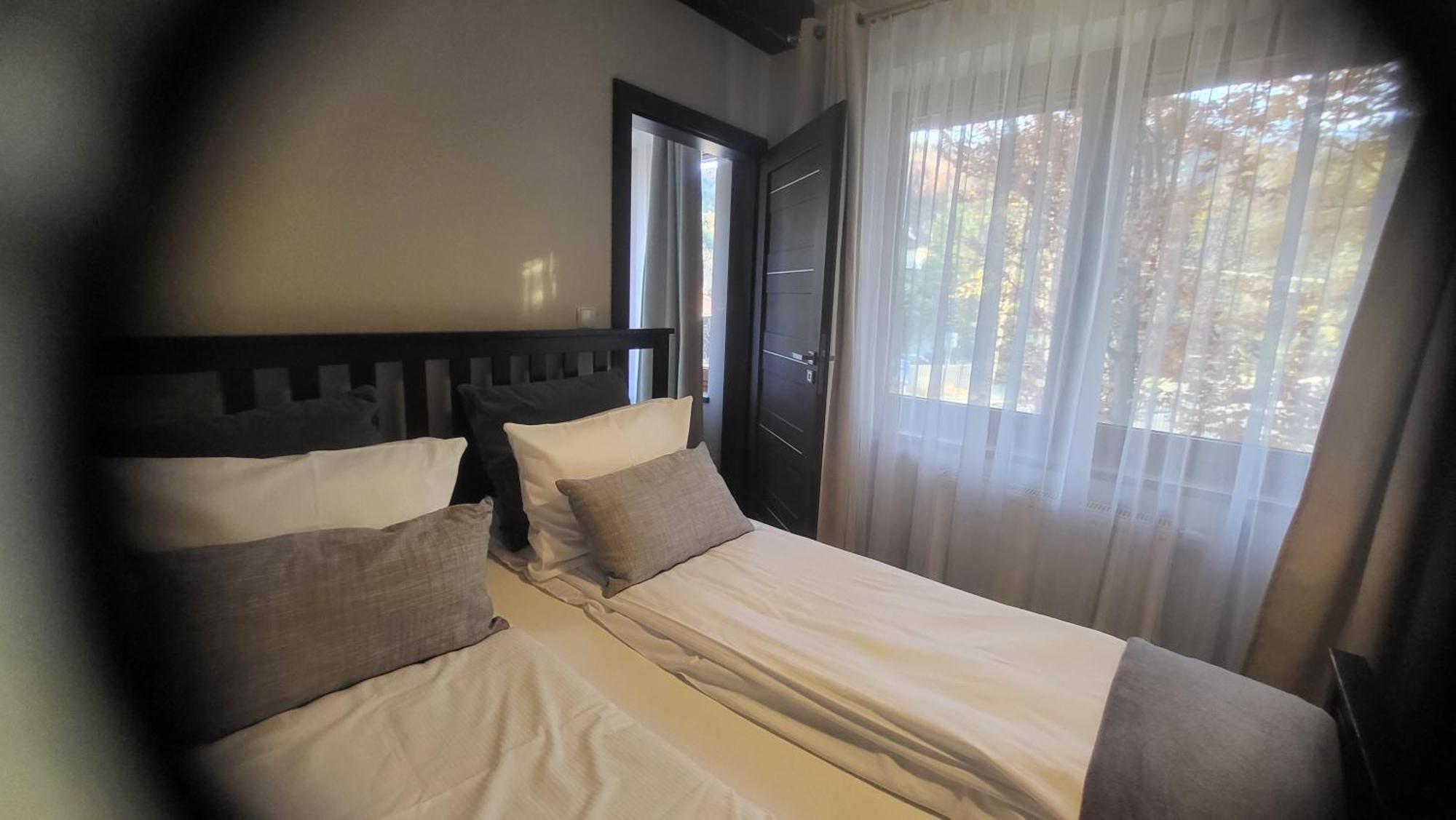 Apartament z 1 sypialnią, balkonem i widokiem na góry